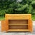 Wood Late 20th Century Vintage Coastal Twisted Pencil Reed Credenza For Sale - Image 7 of 7