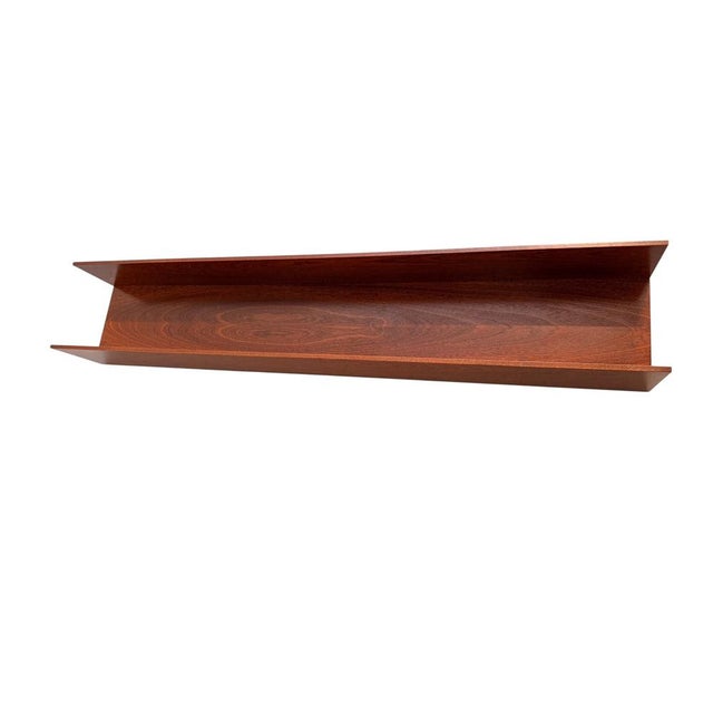Wilhelm Renz Mid-Century Modern Wall-Mounted Shelf by Walter Wirtz for Wilhelm Renz, 1960s For Sale - Image 4 of 13