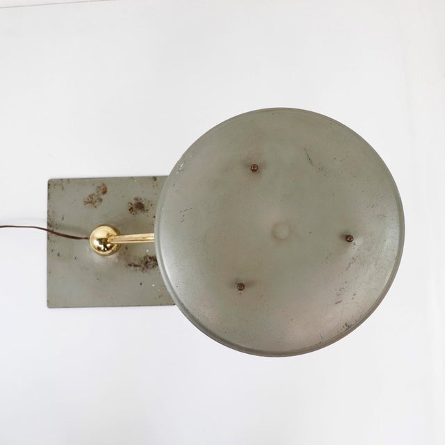 Mexican 1930s Art Deco Modern Sight Light Table Lamp For Sale - Image 3 of 4