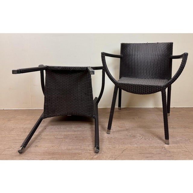 Set of Nilo Model Emu Armchairs by Chiaramonte and Marin, 2000 For Sale - Image 6 of 9