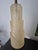 1970s Paolo Gucci Resin a tapered column design is molded from an opaque resin, for a smoky translucence and signed with...