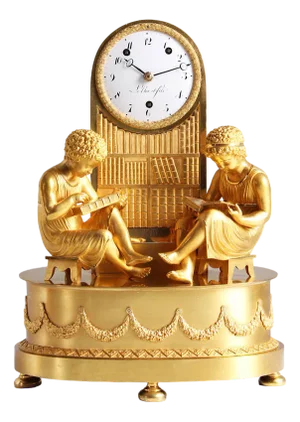 Empire Mantel Clock, Paris, 1820s