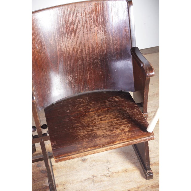 Vintage Cinema Bench from Ton, 1960s For Sale - Image 9 of 11