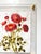Persian Buttercup - Hand Textured Red Flowers For Sale - Image 4 of 10