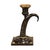 Antique Candle Stick With Real Chamois Horn, 19th Century For Sale - Image 9 of 9