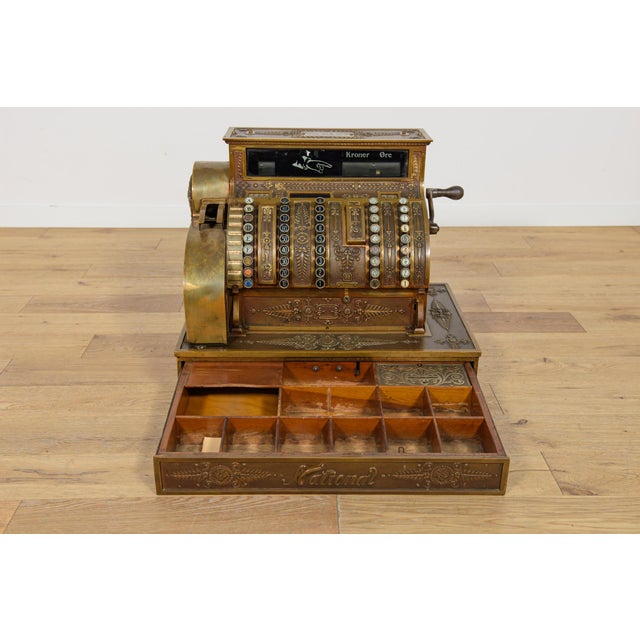 Antique American Cash Register, 1890s For Sale - Image 11 of 18