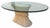 Mid-Century Modern Vintage McGuire Furniture Co Glass Top Horse Track Dining Table For Sale - Image 3 of 7