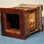 Asian Rosewood Square Brush Pot With "Four Gentlemen" Motif – Scholar's Desk Decor For Sale - Image 3 of 9