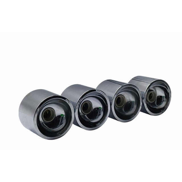 Luci Italia Polished Chrome Metal Spotlight from Luci Italia, 1970s For Sale - Image 4 of 7