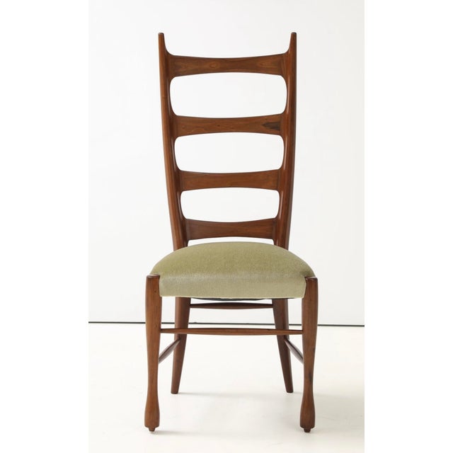Paolo Buffa Hight Back Side Chair For Sale - Image 11 of 12