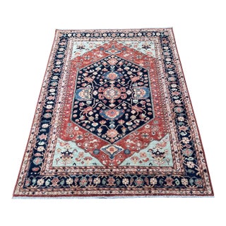 Early 20th Century Heriz Serapi Rug For Sale