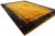 Antique Large Wool - Manchester Blue Yellow Hand Knotted Pile Rug, Circa Date: 1920s. This exceptional piece captures the...