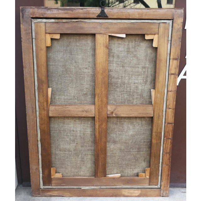 Neapolitan Area Artist, Madonna with Child and Saints Peter and Paul, Early 18th Century, Oil on Canvas For Sale - Image 6 of 7