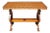 Parquetry Table With Harp/Lyre Supports For Sale