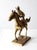 Mid-Century Modern Vintage Brass Horse and Jockey Sculpture For Sale - Image 3 of 12