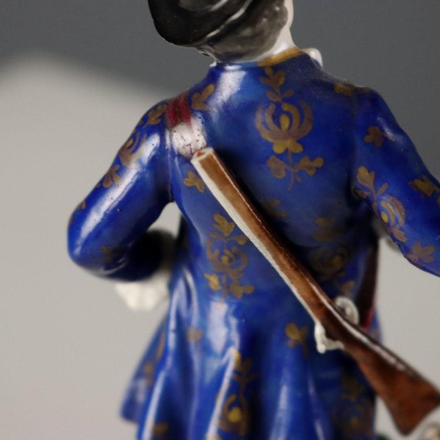 Antique Figurines from Ludwigsburg Porcelain, 1860 For Sale - Image 13 of 16