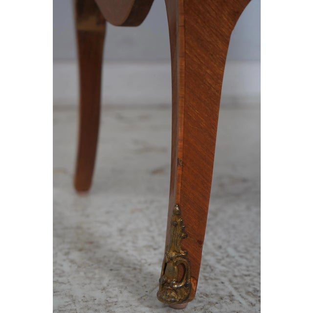 French Louis XV Marble Top Commode Accent Chest For Sale - Image 15 of 17