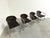 Mid-Century Modern Vintage Italian Cantilever Dining Chairs by Gastone Rinaldi for Rima, 1980s, Set of 4 For Sale - Image 3 of 14