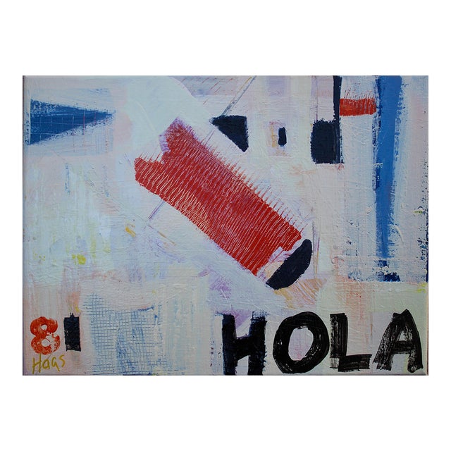 Contemporary Abstract Painting Mixed Media For Sale