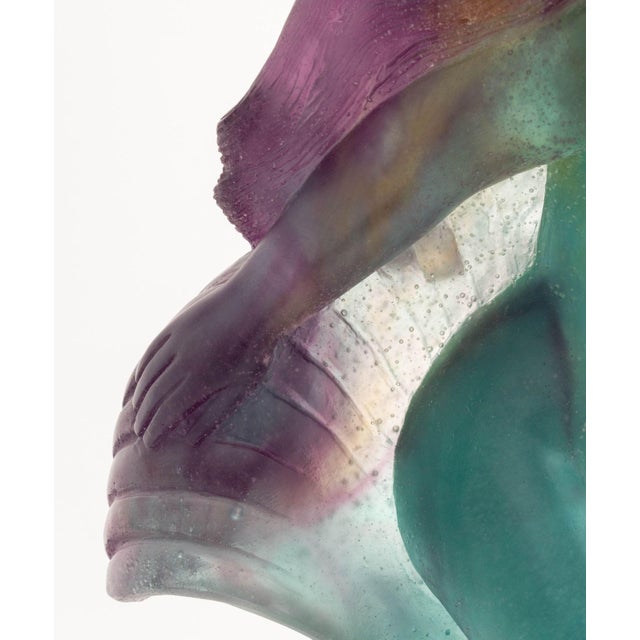 Andre Deluol for Daum Pate-De-Verre Glass Sculpture For Sale In New York - Image 6 of 14