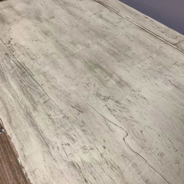 Vintage Jelly Cabinet Cupboard Farm House Home Storage Glass Handles Solid Wood For Sale - Image 11 of 12