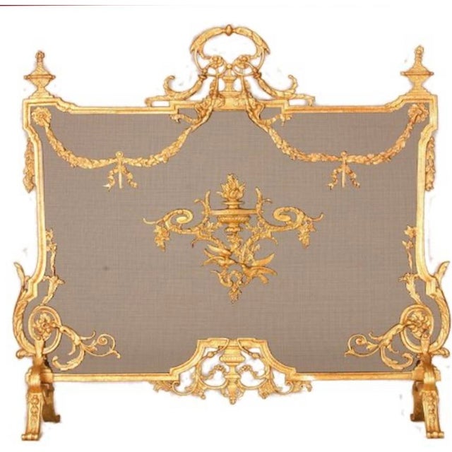 Marie Antoinette-Louis XVI Firescreen For Sale - Image 4 of 4