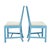 Wood Pair of Painted Academic Revival Slip Seat Side Chairs, 1940 For Sale - Image 7 of 14