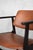 Brown Mid-Century Scandinavian Modern Mahogany Office Chair, 1960s For Sale - Image 8 of 16