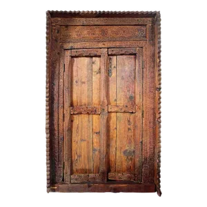 Antique Carved Doors in Frame