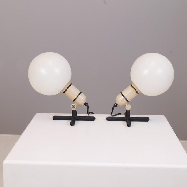 French Ball Lights by Jacques Biny for Lita, 1960s, Set of 2 For Sale - Image 6 of 8