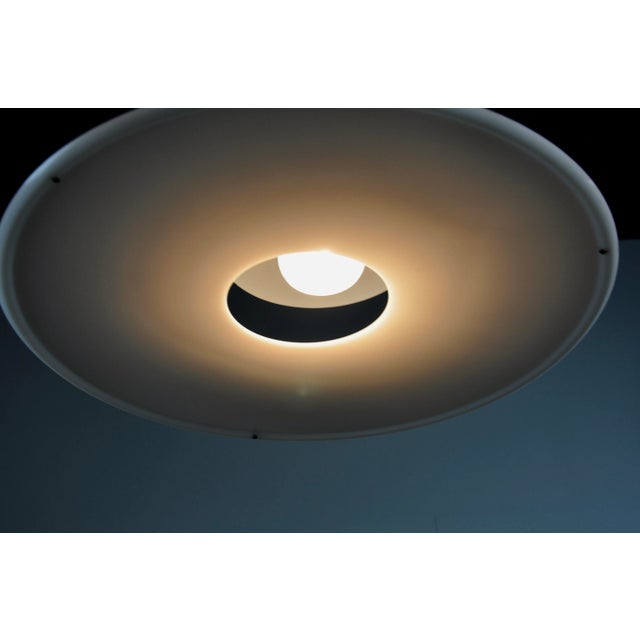 Metal Vintage Italian Frisbi 850 Pendant Lamp by Achille Castiglioni for Flos, 1970s For Sale - Image 7 of 12