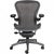 Herman Miller Aaron chair in grey, size b, from around 2012. The chair appears in good condition with a few minor marks...
