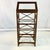 McGuire 1980s Vintage Hollywood Regency Contemporary Target Design Etagere Display Case, After McGuire For Sale - Image 4 of 16