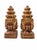 2000 - 2009 Pair of Vintage Southeast Asian Four-Faced Temple Sculptures / Bookends For Sale - Image 5 of 5