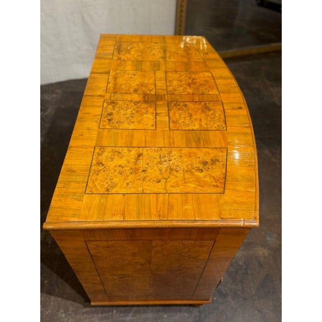 South German Bow-Front Commode For Sale - Image 4 of 6