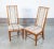 Hollywood Regency Beech Chairs, Set of 6 For Sale - Image 9 of 11