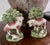 Early 19th Century Antique Early 1800s English Walton Staffordshire Pearlware Sheep & Ram Figures - A Pair For Sale - Image 5 of 15