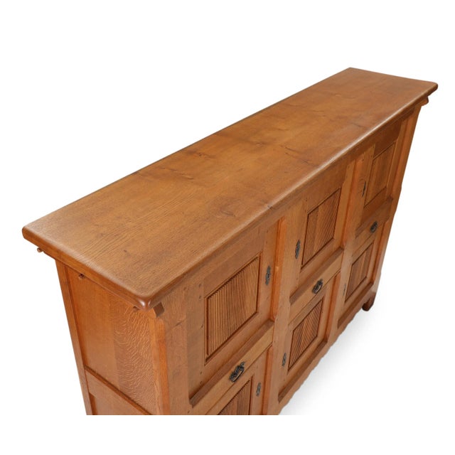 1960s Henry Kjaernulf Large Oak Danish Cabinet, 1960s For Sale - Image 5 of 9