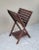 Old Oak Craftsman Magazine Rack or Book Stand 1920s With Bottom Platform or Shelf For Sale - Image 12 of 12