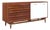 Mid-Century Modern Walnut and Lacquer Credenza by American of Martinsville For Sale