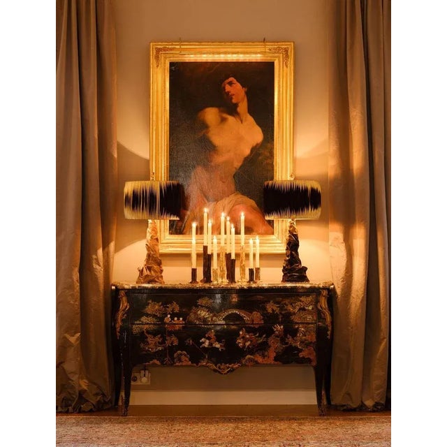 Charta Nera Table Lamp by Studio Palatin For Sale - Image 4 of 7