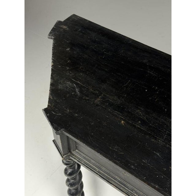 Black Side Table, 1800s For Sale - Image 11 of 18