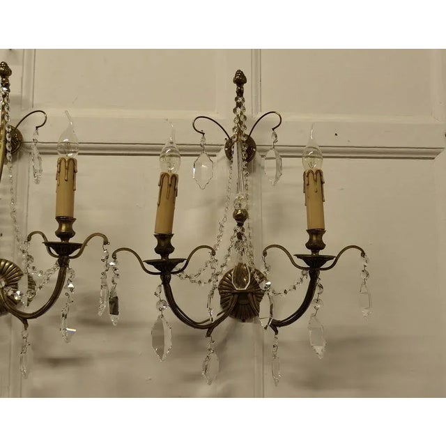French Wall Sconces, 1920s, Set of 2 For Sale - Image 10 of 12