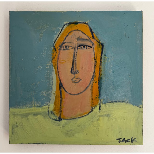 16"h x 16"w acrylic, oil on canvas. Unframed. Ready to hang. Copyright 2026