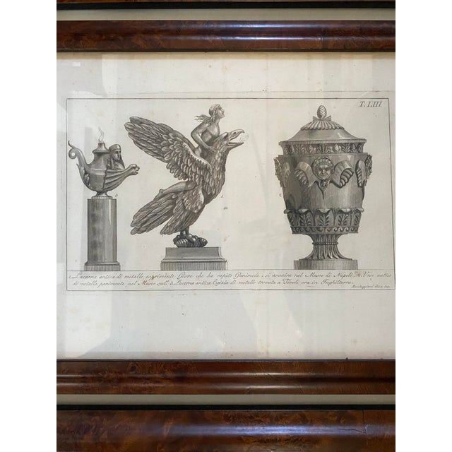 Framed Copper Plate Engravings Antique Prints Set of 6 Chairish