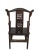 Burnt Umber Antique Chinese High York Back Armchairs - a Pair For Sale - Image 8 of 13