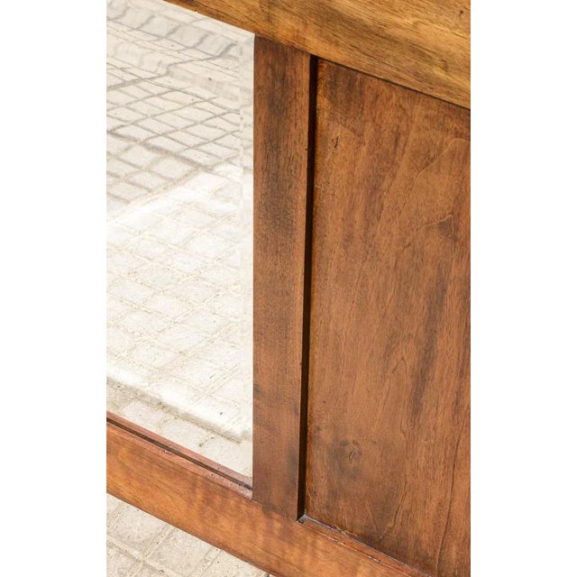 1930s Walnut Mirror, 1930s For Sale - Image 5 of 6