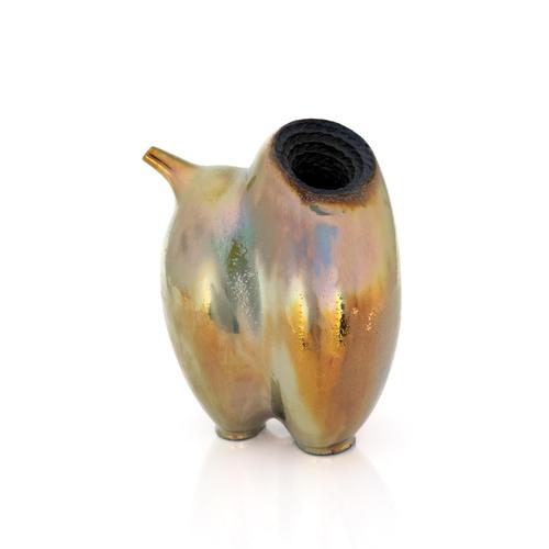 Corpus archetypus sculptural object by caspi ceramics nl dimensions: w 22 x d 32 x h 42 cm. Materials: ceramic, engobe,...