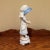 Antique German Bisque Figurine of Girl With Flowers For Sale In Houston - Image 6 of 6