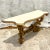 Brass Mid 20th Century Vintage Rococo Gilt Wall Mount Console Table For Sale - Image 8 of 9